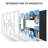 White Novelty Collage Picture Frame - Frames Included: 10
