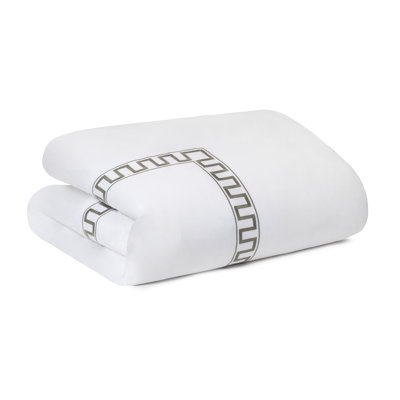 Greek Key Duvet by Erin Gates