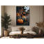 Art automnal sur toile - citrouille d'automne rustique-2049420678