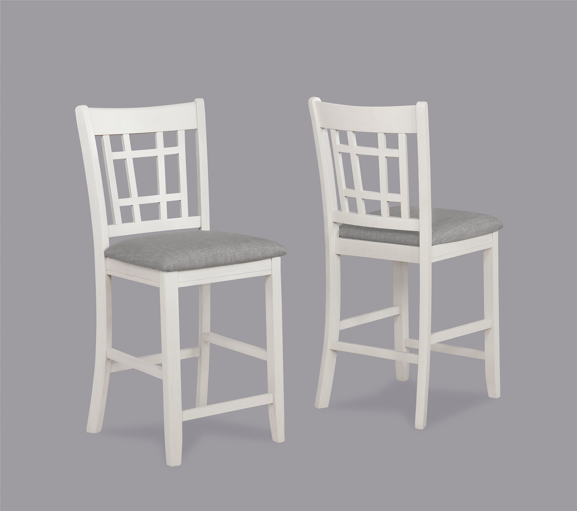 One Allium Way® Two Upholstered Chairs, Wooden Frame Chairs For Dining ...