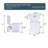 Upflush Macerating Dual-Flush Toilet with Soft Close Seat