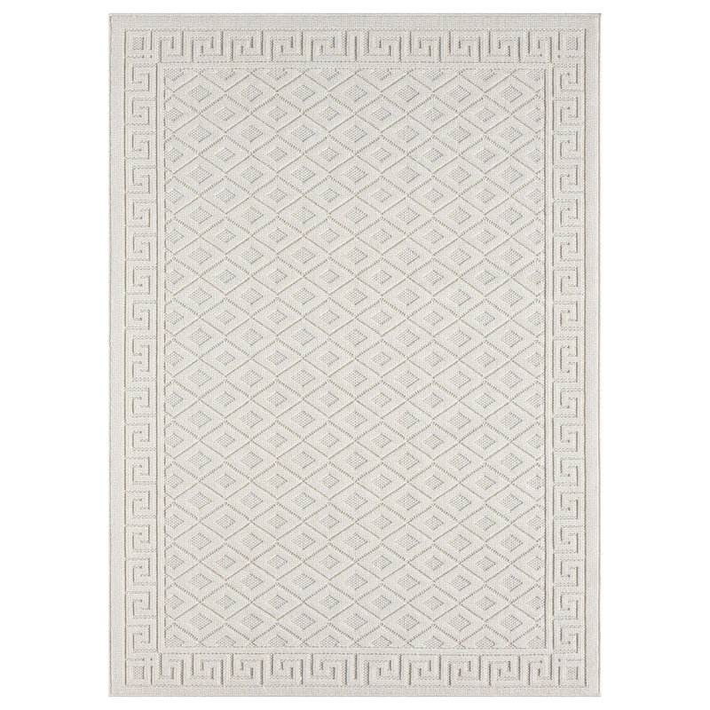 Tapis tissé à la machine Diamond, Rectangle 2 pi 3 po x 3 pi 3 po