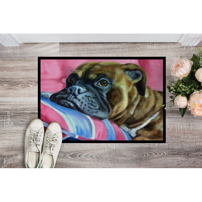 Non-Slip Outdoor Doormat, Rectangle 1'6" x 2'3"