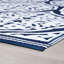 Tapis intérieur / extérieur bleu marine / blanc Facen-945001729