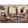 Shultz Transitional 26"L Square End Table with Wooden Scalloped Top in Black