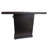 Roseleaf Square Steel Propane Smokeless Fire Pit Table with Hidden Fuel Tank
