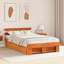 Bed Frame with Headboard Solid Pine Wood-1584818110-1608597483