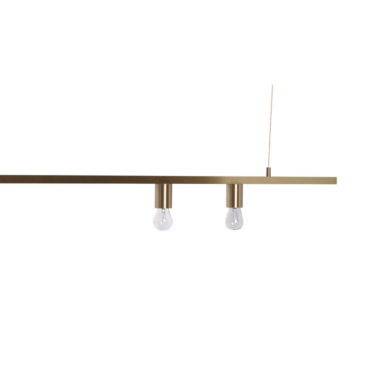 4 - Light Brass Kitchen Island Pendant
