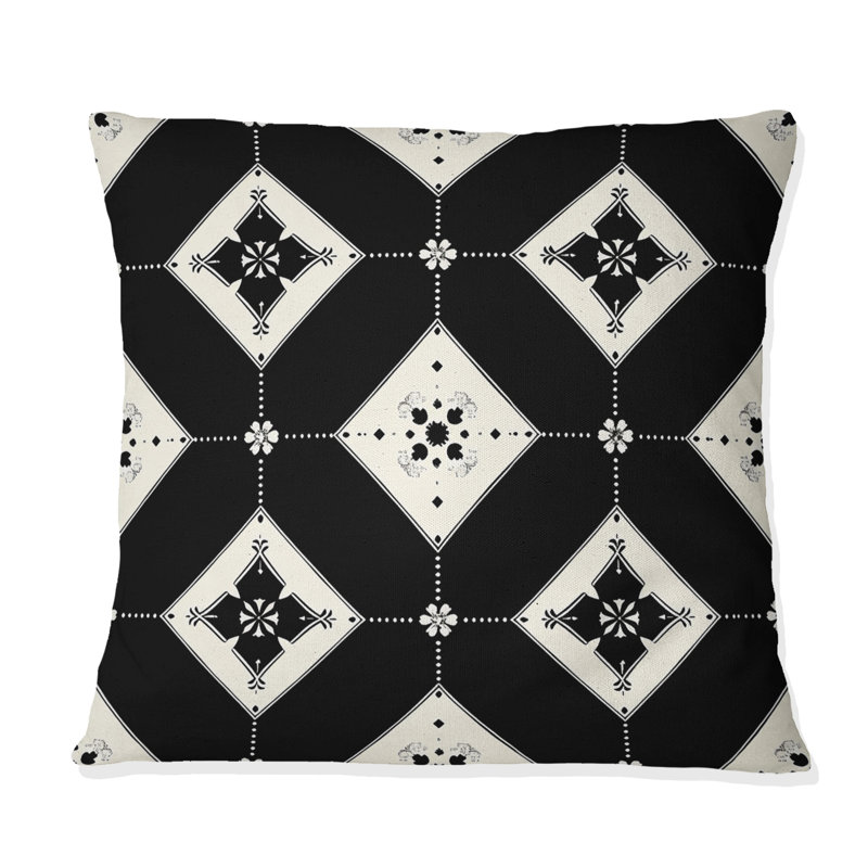Coussin décoratif Argyle Glamour - Glam, H 16 po x l 16 po