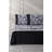 Black&White Paisley 4 Piece 100% Cotton Guest Room Sheet Set Case Pack-93579519