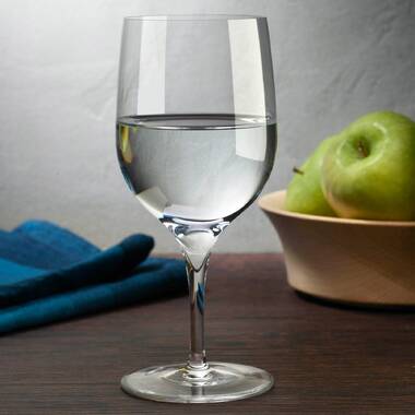dimple Set of 2 Rich White Wine Glasses