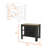 Kitchen Island, Kitchen Table 35" H, Four Legs, Three Open Storage Shelves, Black / Light Oak-725206067