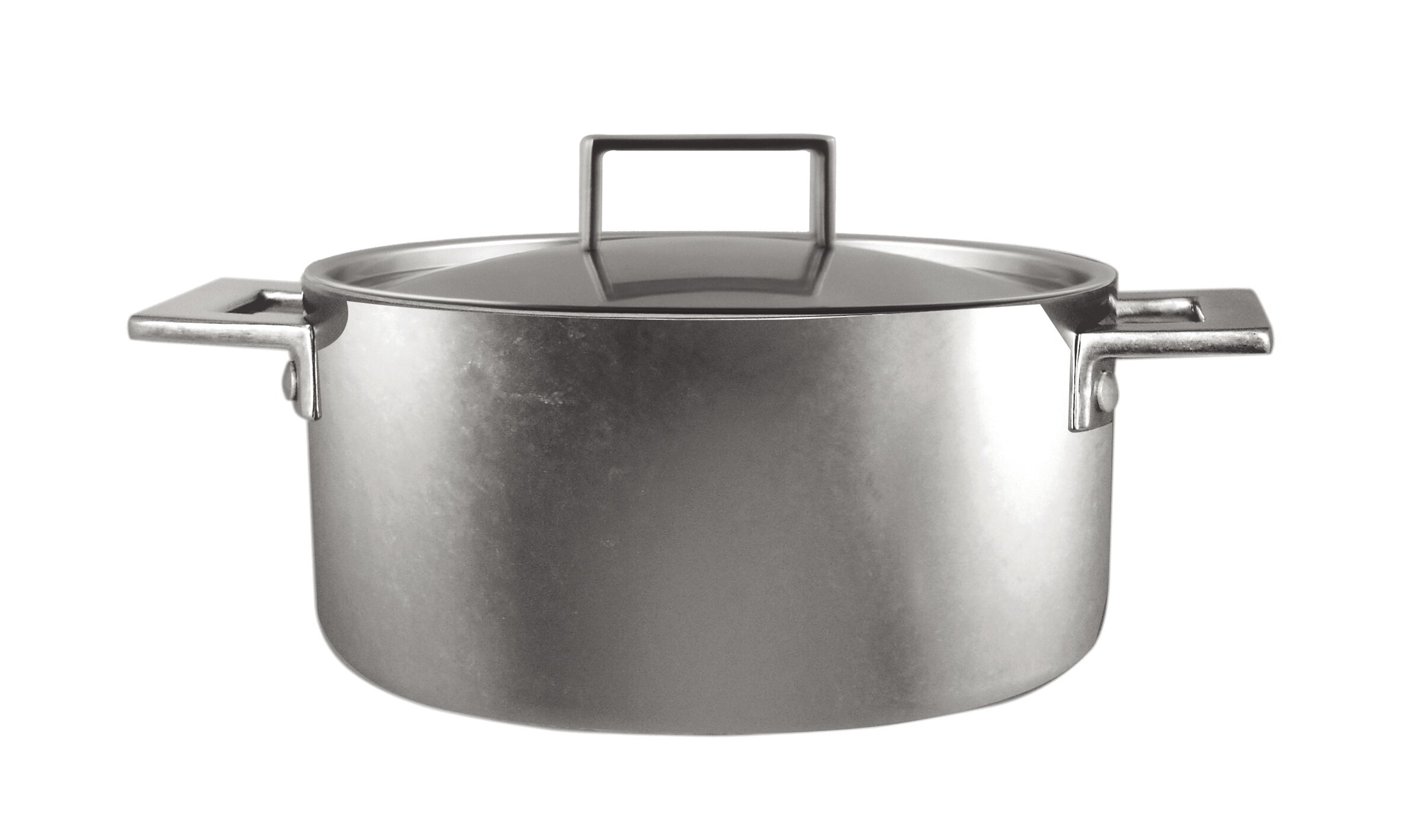 Farberware Stainless Steel 4-Quart Casserole, Pewter