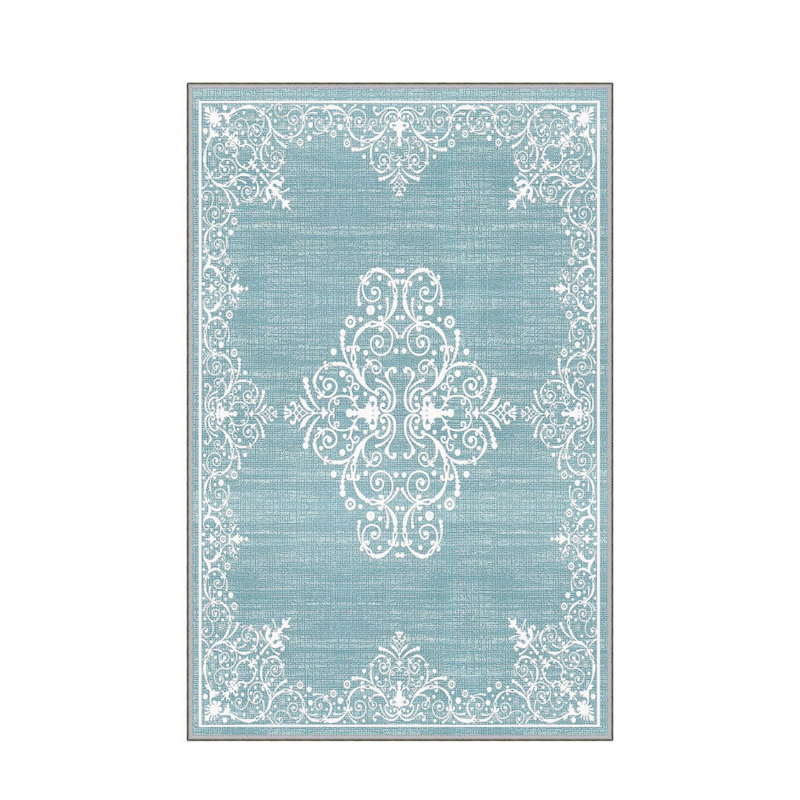 Antibacterial Hall Carpet, 39.4 x 59.1 inches | 100% Polyester, 0.4 in Pile Height, Non-Slip PVC Felt Dot Underside | Machine Washable, 3D Digital Printing, Durable & Stylish for Modern Home Décor