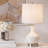 Gypsy Embossed Boho Table Lamp