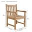 Braxton Teak Patio Dining Chair