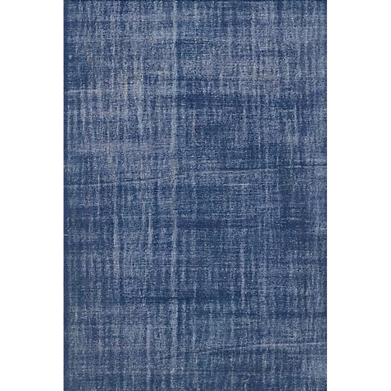 Tapis abstrait bleu foncé Coolnagoppoge, Rectangle 6 pi x 9 pi