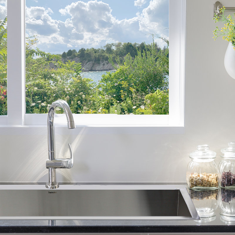 Évier de cuisine rectangulaire à un trou en acier inoxydable Pro Series L 33 po x l 22 po Pro Series