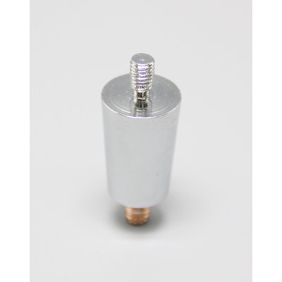DIY Chrome Beer Tap Handle Standard Ferrule M6 x 10 Large end 1/4" x 20 Small End Connector
