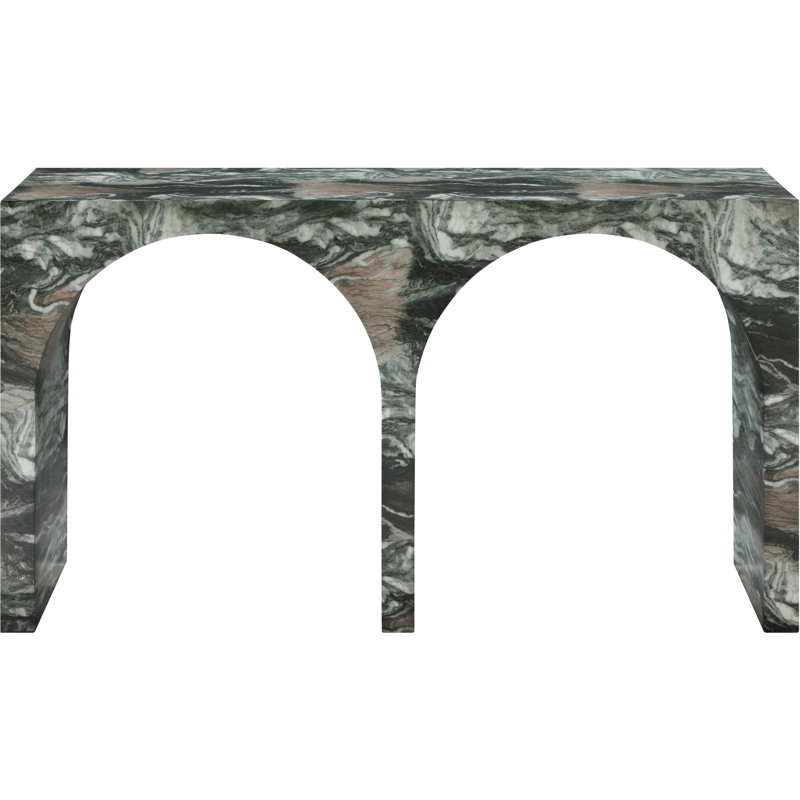 Pyresburg Finished Console Table, Green