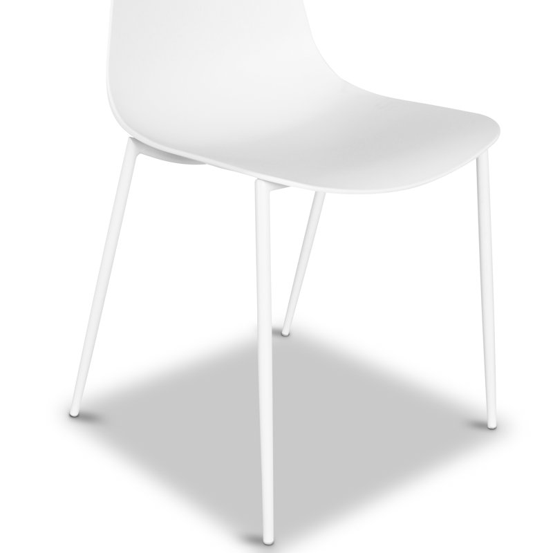Chaise de salle à manger Isla , Blanc