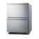 3.5 Cubic Feet Garage Ready Frost-Free Undercounter Freezer Drawers with Adjustable Temperature Controls