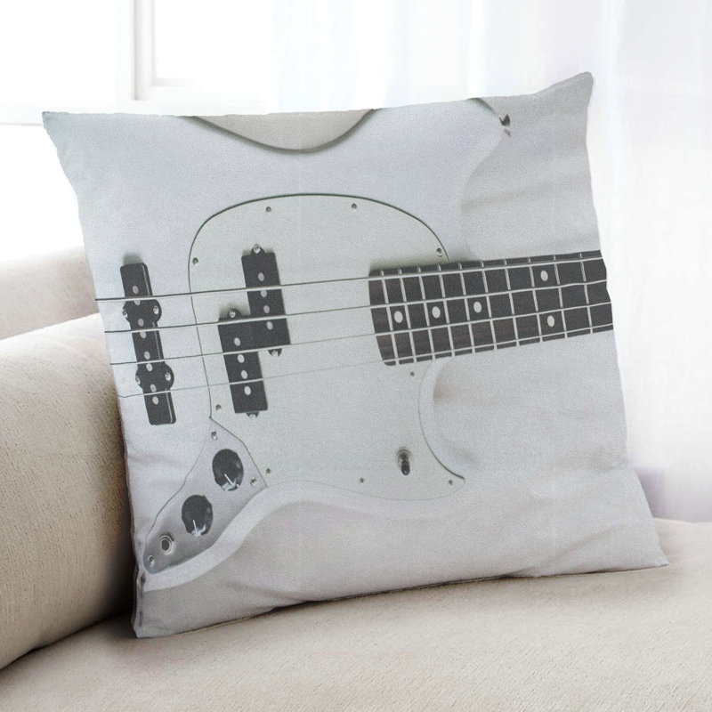 Coussin Music Bass Music 5, Microsuède