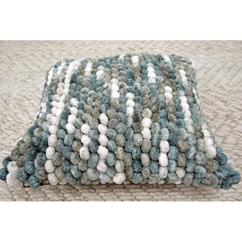 Cotton Blend Throw Pillow