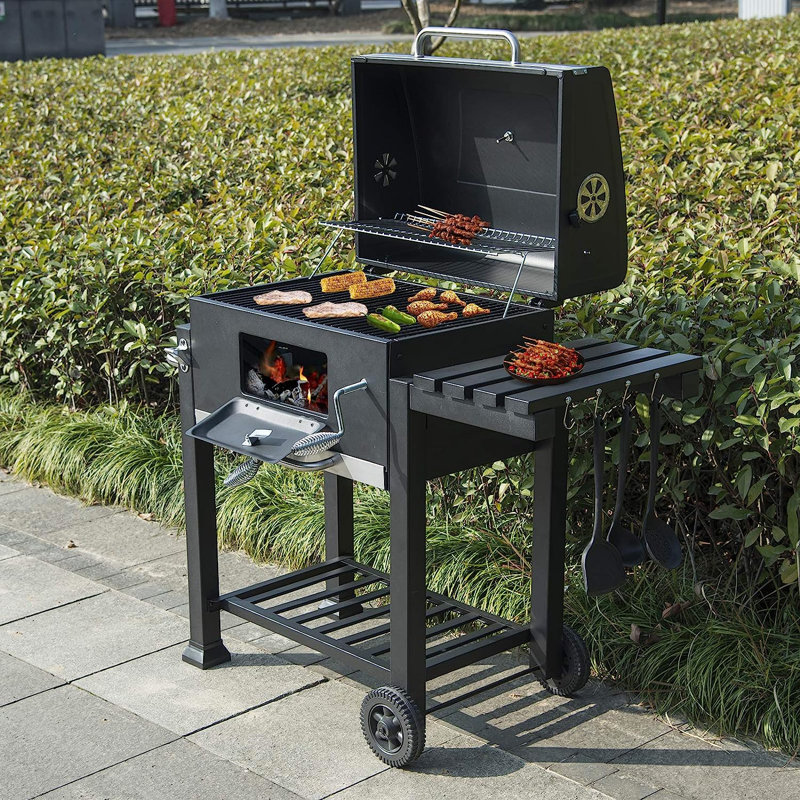 Dakota Fields Aanijah 113cm W Charcoal Grill