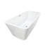 Baignoire de trempage autoportante en acrylique 66,9 "x 29,5"-88388739