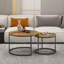 Ensemble de 2 tables basses gigognes