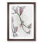 Pink Floral Flowers in Abstract - Framed Print-55768753-55768754