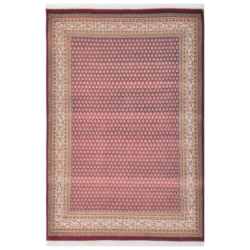 Indo Oriental Area Rug, Rectangle 4'2" x 5'10"
