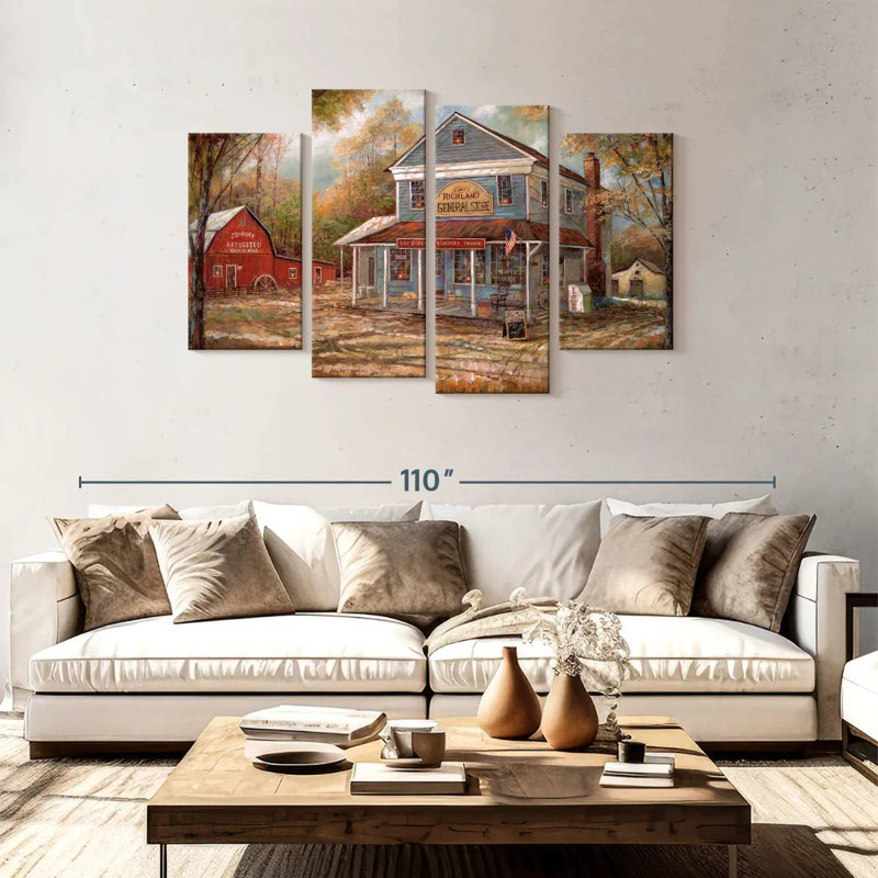 Lilie Richland General Store, 48" H x 75" W
