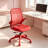 Ergonomic Mesh Task Chair with Flip-Up Arms and Lumbar Support for Small Spaces-527432894