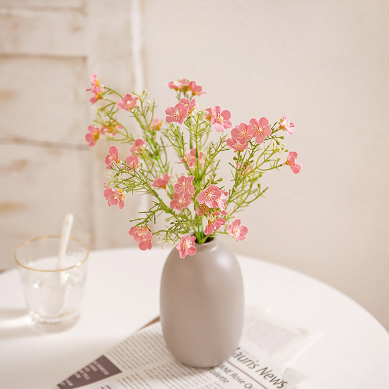 4 Pieces Of American Starry Sky Bouquet Artificial Flower Decoration, Rose
