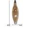 Ampoule surdimensionnée à filament ambre Edison
