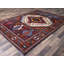 Tapis oriental rectangulaire en laine noué à la main 6 pi 0 po x 8 pi 6 po - MOA102589