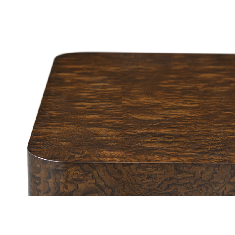 Kesden 3 - Drawer Solid Wood Nightstand, Pyramid Brown