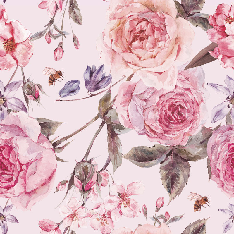 Peel & Stick Wall Mural, 8.33' W x 8.33' L
