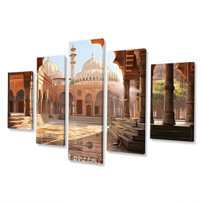 Reze - Impression sur toile - 5 panneaux