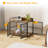 🐾Furniture-Style Dog Crate – Chew-Resistant & Waterproof, Supports Up to 300 lbs, Available in 3 Sizes, Fits Small to Extra-Large Dogs🐕-971760776