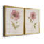 «Soft Poppy», ensemble de 2 reproductions d'art sur toiles-302515887-302515922