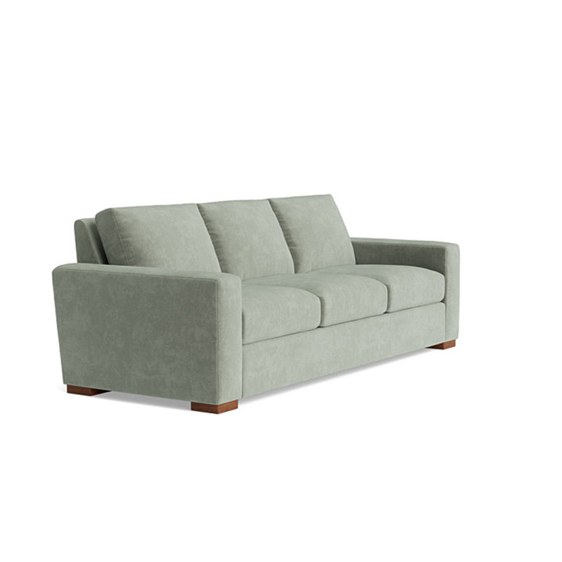 Couch Potato Sofa (95"), Velvet - Sage