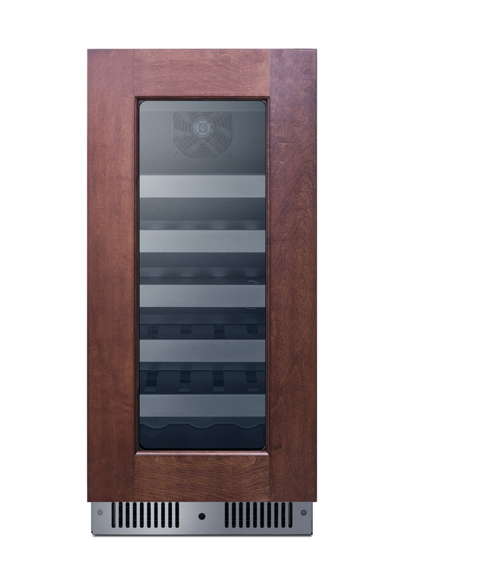 Summit Appliance  15" Wide Built-In Panel Ready Wine Cellar (Panel Not Included) | Fridge.com