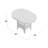 Louroukina Counter-Height Extendable Dining Table– Dark Cherry Finish-1471943656
