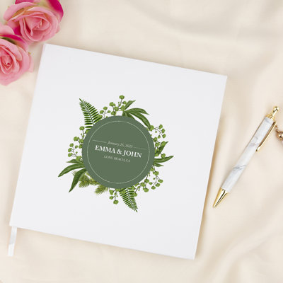 Livre d'or de mariage personnalisé