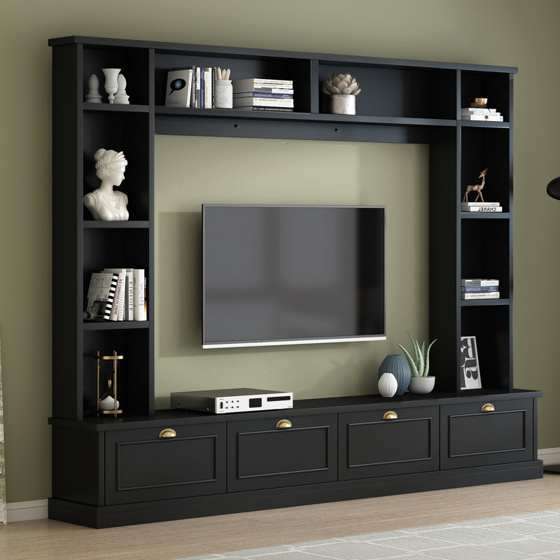 104.2'' Media Center, Black