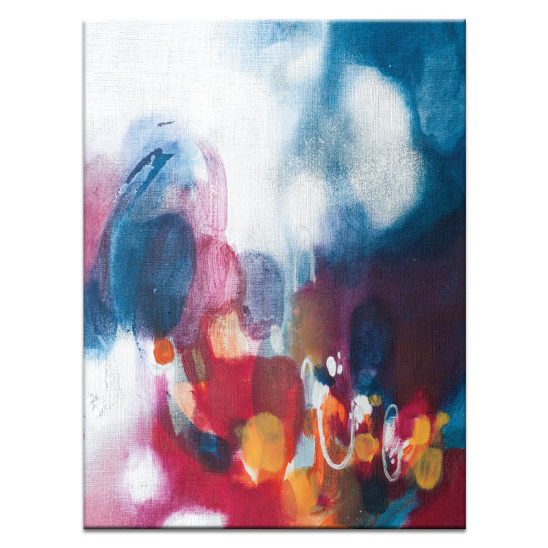 Amanda Morie - Painting on Canvas, 51cm H x 41cm W, Timber Floater Framed