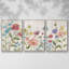 Fleurs sauvages sur 3 pièces-2079061127-2079061126